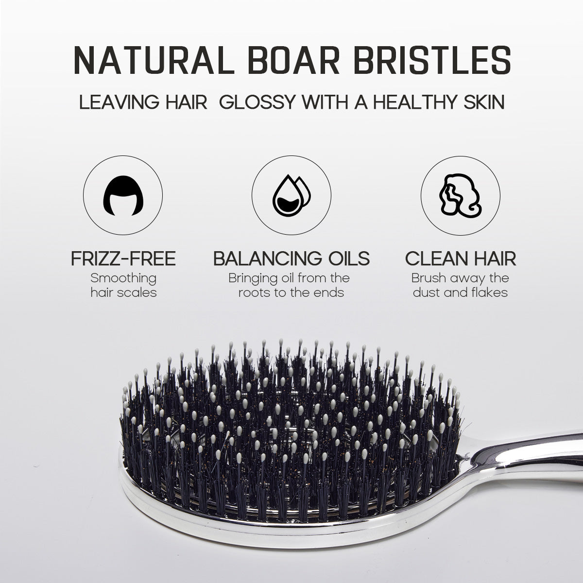 How to Clean Natural Boar Bristle Brush | Boar bristle brush, Boar ... How to clean boar bristle brush