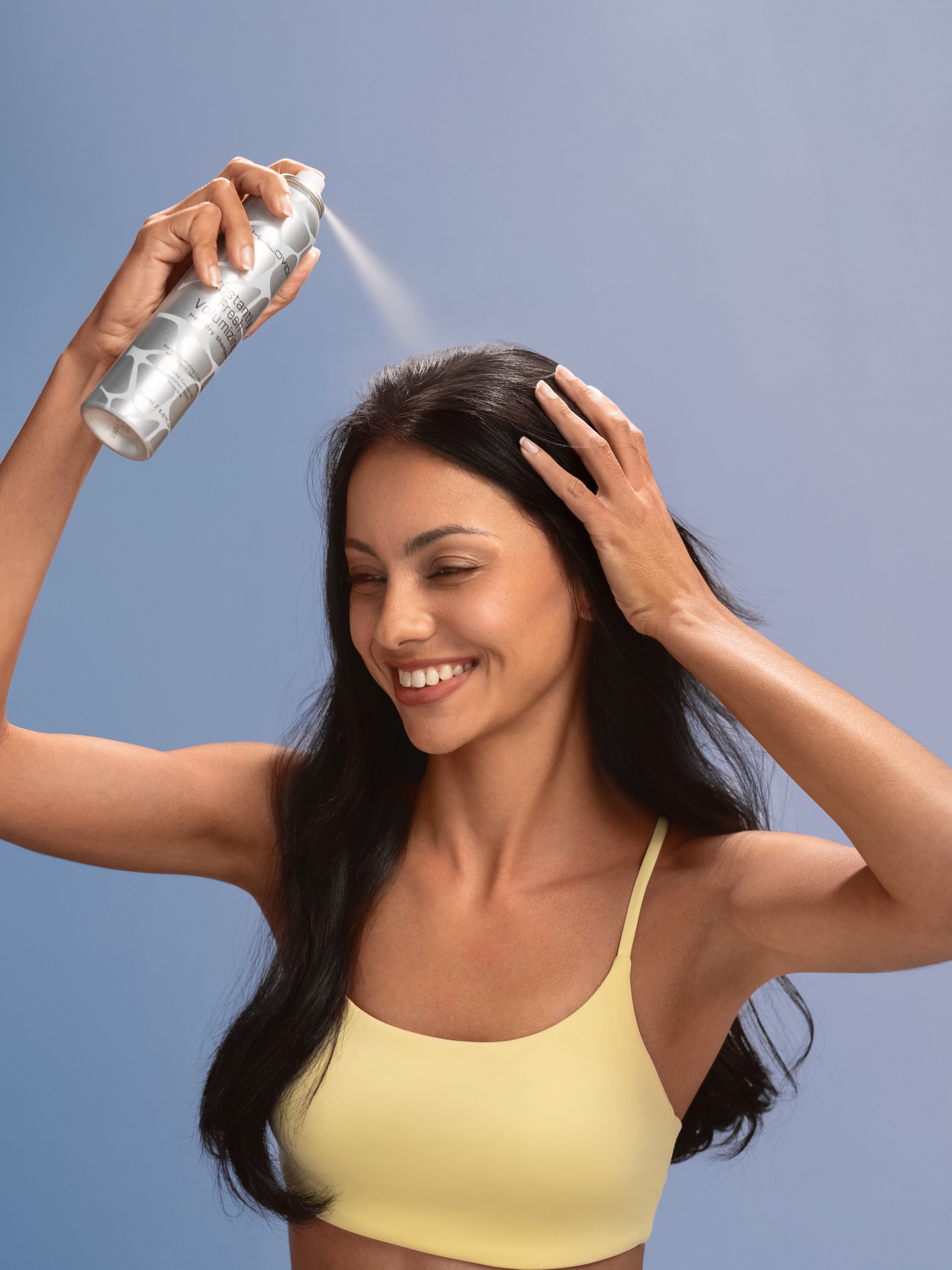 Hair Dry Shampoo Modeling Image