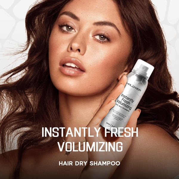 Halovida Instant Fresh Volumizing Invisible Hair Dry Shampoo 2-Pack (5.07oz×2) - Halovida