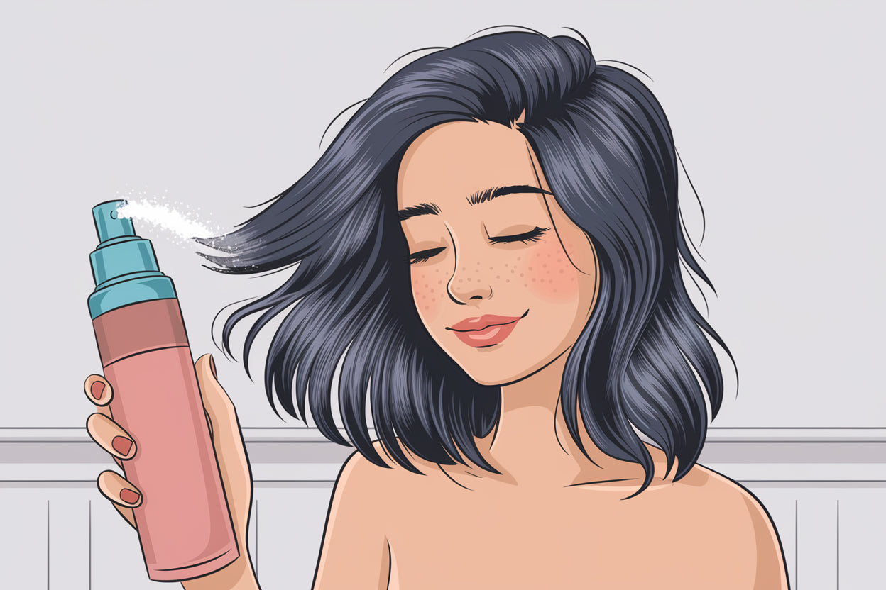 Scalp-friendly dry shampoo