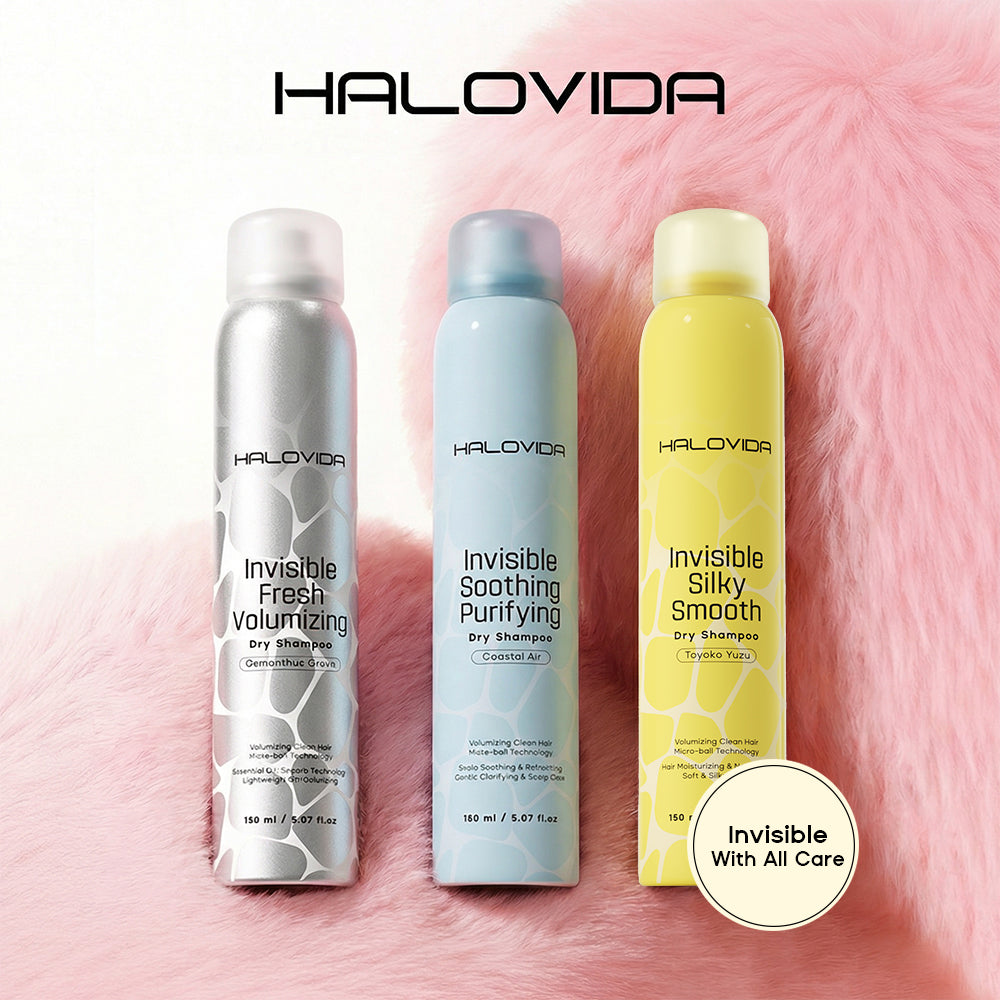 Halovida Dry Shampoo 2.0 Trio Set