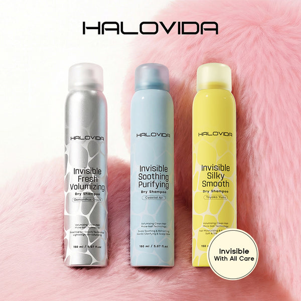 Halovida Dry Shampoo 2.0 Trio Set