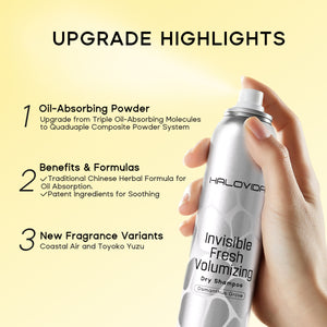 HALOVIDA Dry Shampoo 2.0 Trio Set - Halovida