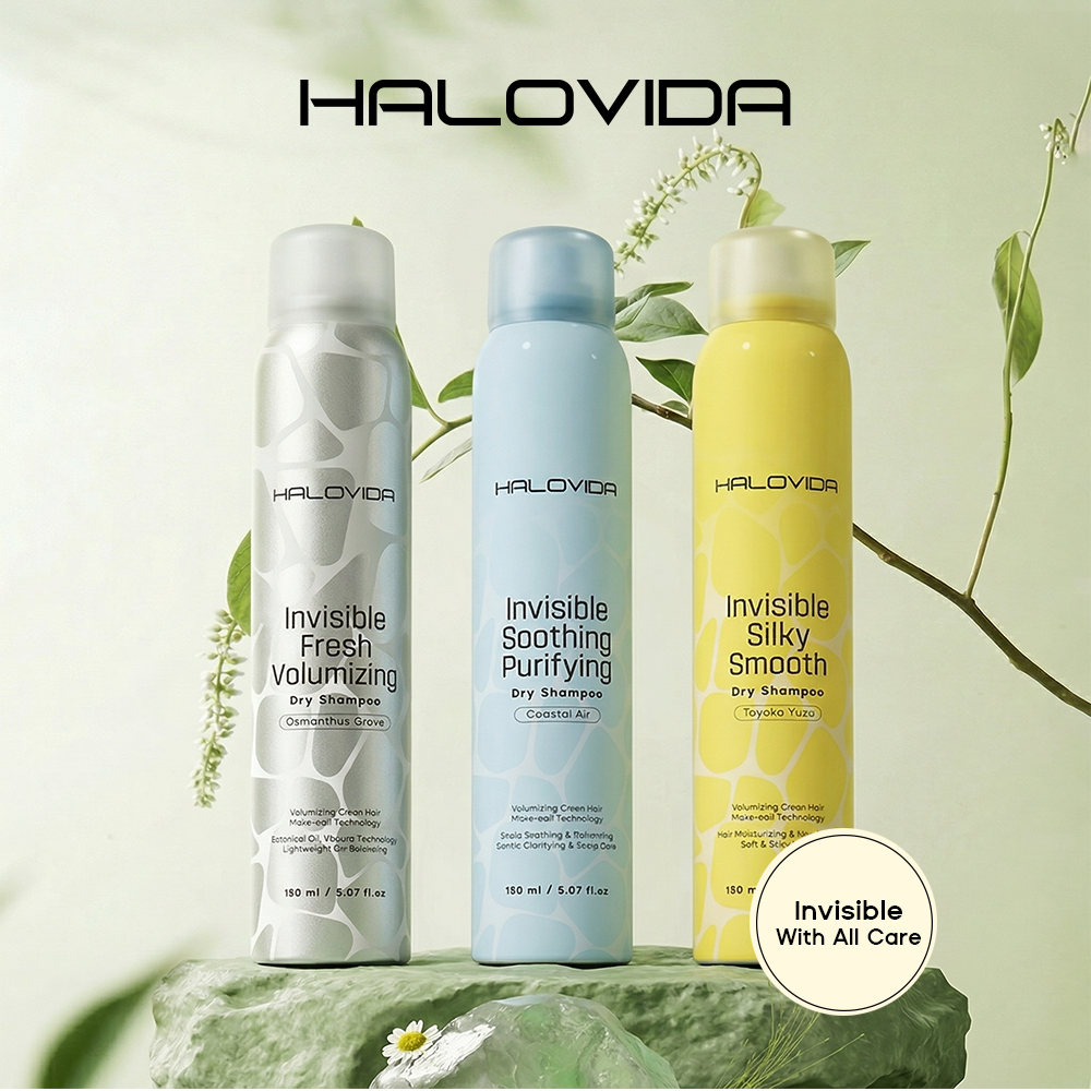 Halovida Dry Shampoo 2.0 Trio Set - Halovida