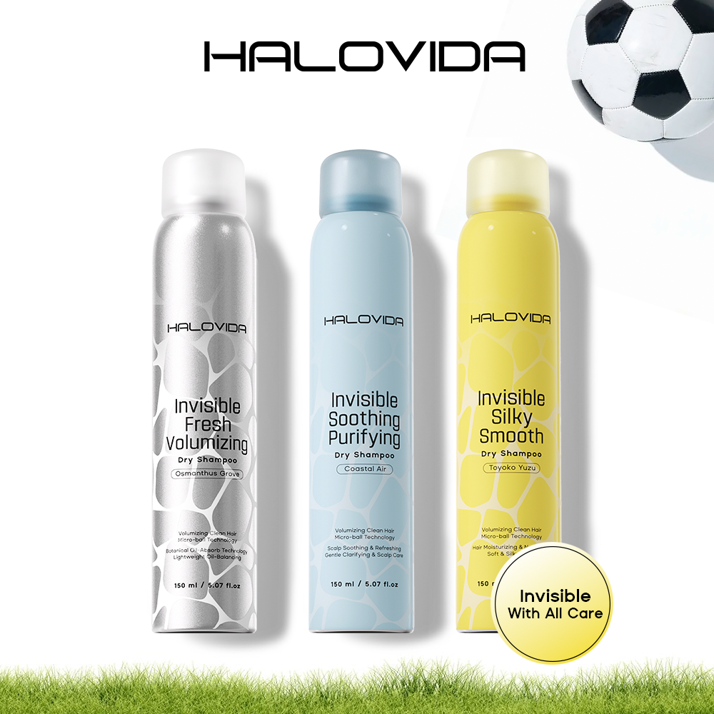 Halovida Dry Shampoo 2.0 Trio Set