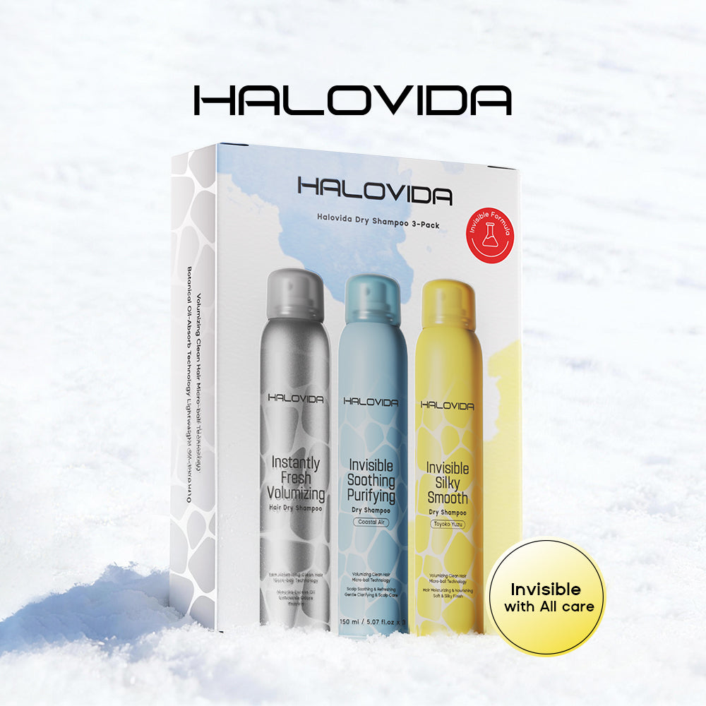 Halovida Dry Shampoo 2.0 Trio Set