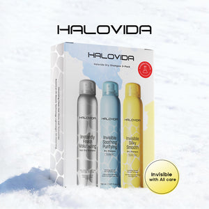 Halovida Dry Shampoo 2.0 Trio Set