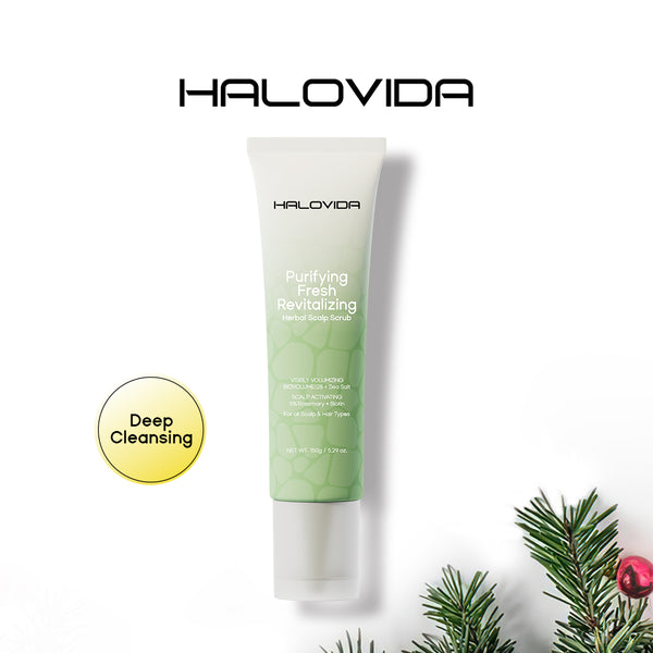 Exfoliante para el cuero cabelludo Halovida