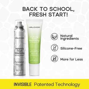 Halovida Kopfhautpeeling+Haartrockenshampoo