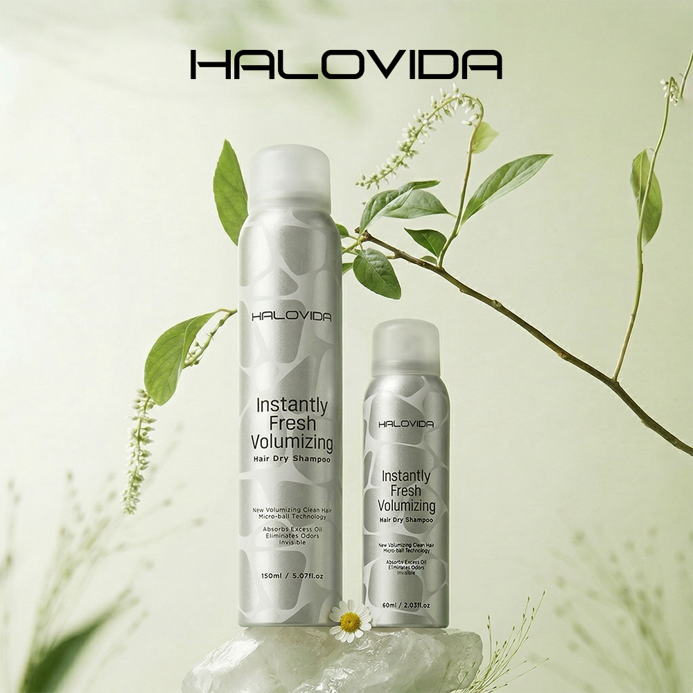 Halovida Dry Shampoo Full Size + Travel - Halovida