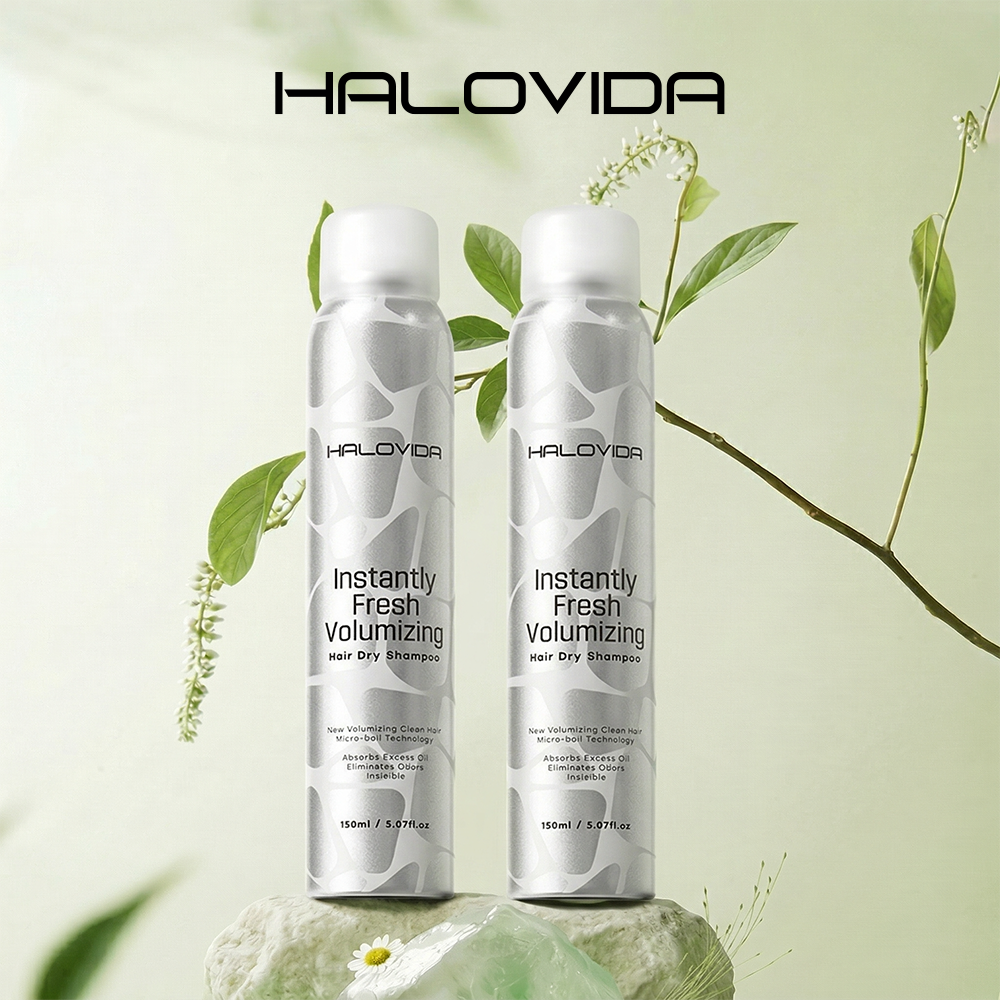 Halovida Hair Dry Shampoo 2-Pack (5.07oz×2) - Halovida