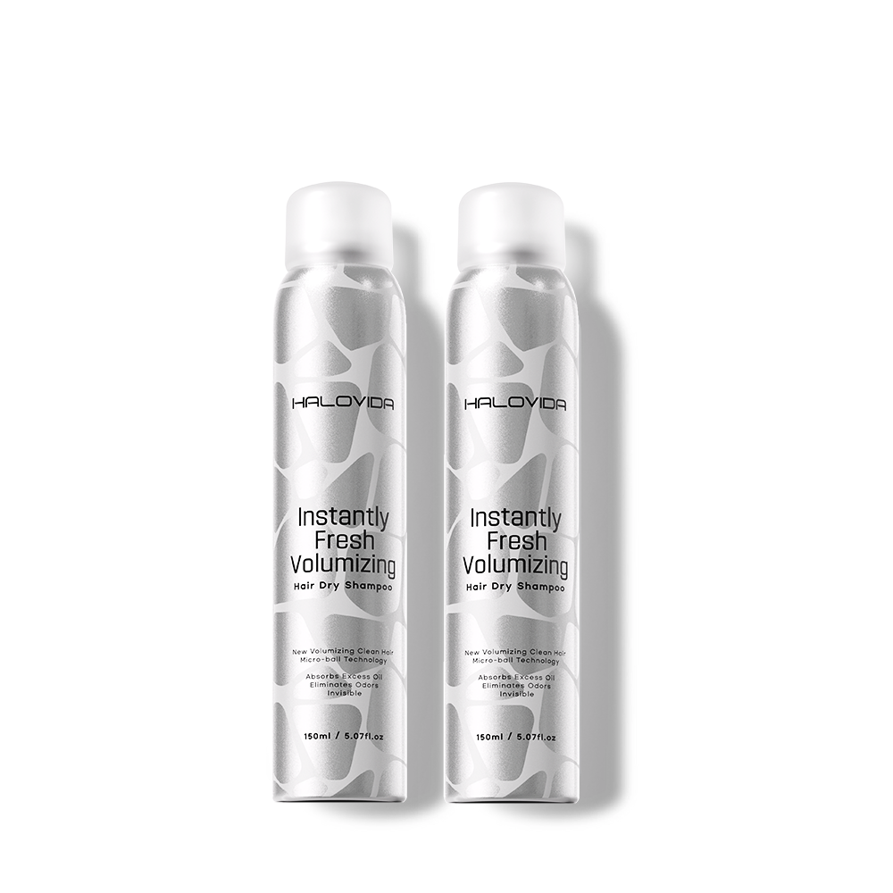 Halovida Hair Dry Shampoo 2-Pack (5.07oz×2)