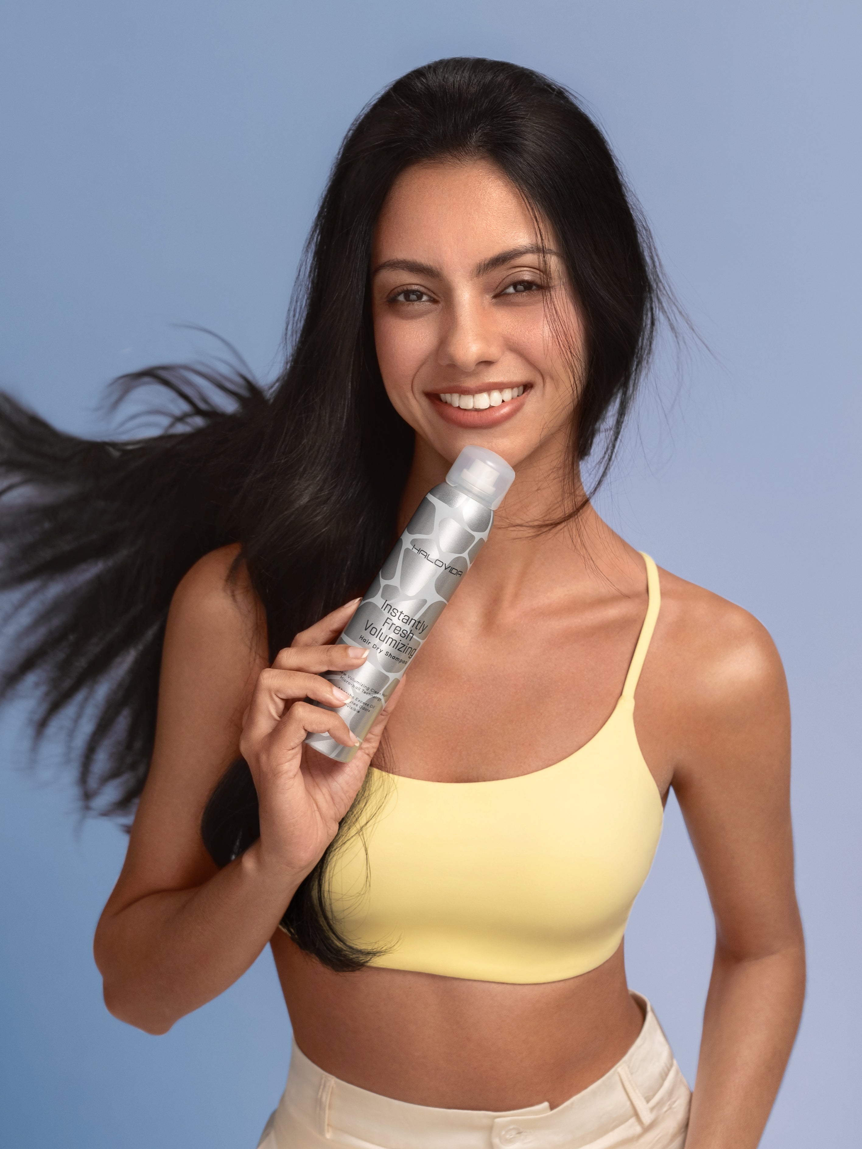 Dry Hair Spray Modeling Image