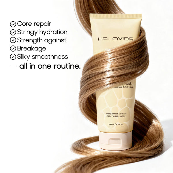 Halovida Silk Mallow Hair Mask