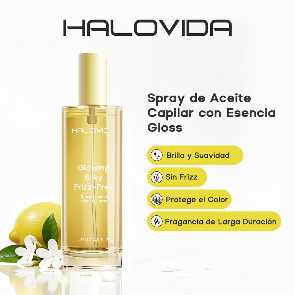 Halovida Gloss Essence Hair Oil Spray - Halovida