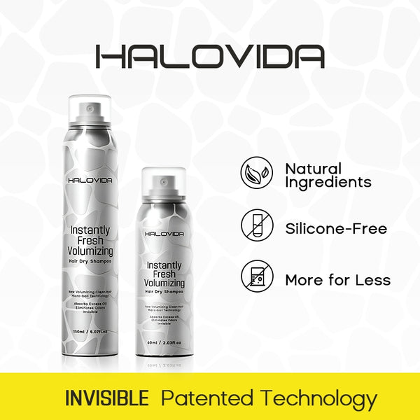 Halovida Dry Shampoo Full Size + Travel