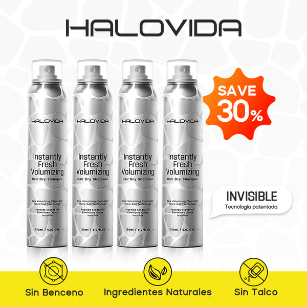 Premium Bulk Hair Dry Shampoo for Seasonal Stock-up - Halovida
