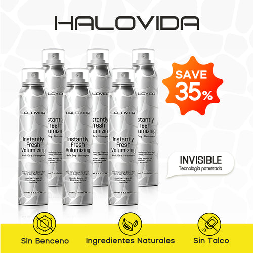 Premium Bulk Hair Dry Shampoo for Seasonal Stock-up - Halovida