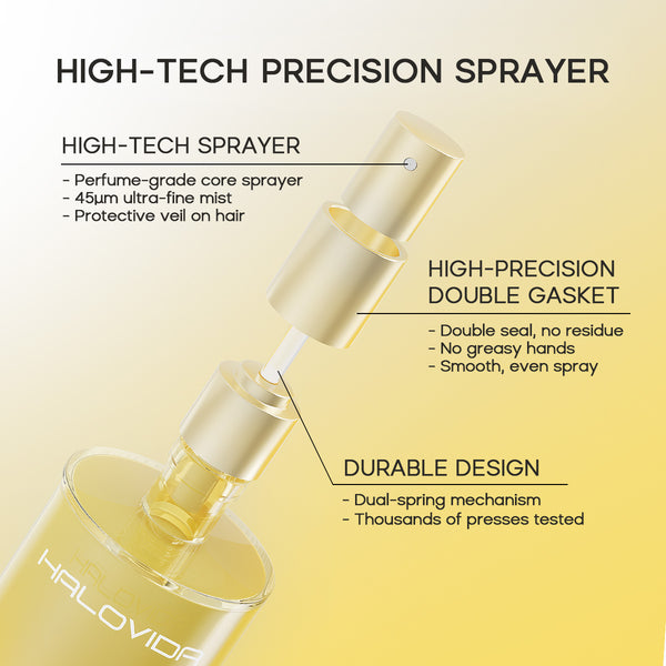 Halovida Gloss Essence Hair Oil Spray