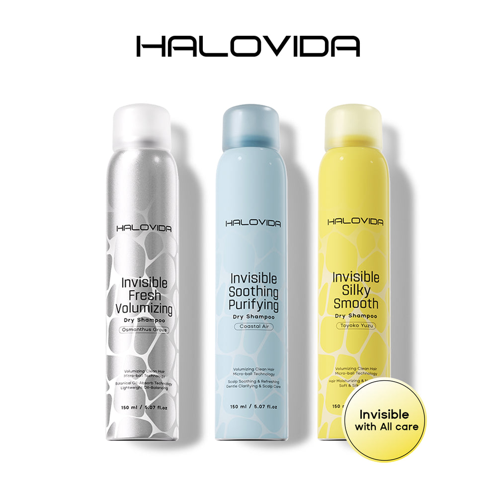 HALOVIDA Dry Shampoo 2.0 Trio Set - Halovida