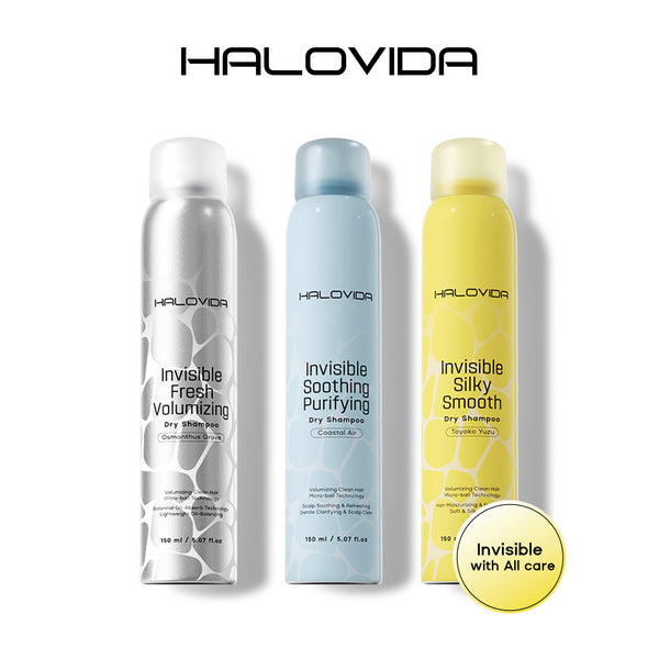 HALOVIDA Dry Shampoo 2.0 Trio Set - Halovida