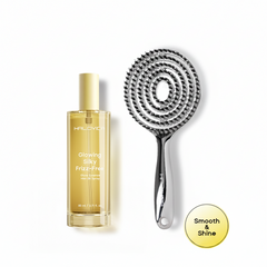 Halovida Bristle Brush+Hair Oil Spray - Halovida