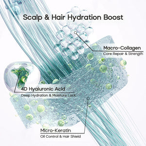 Leave-in Dry Shampoo Gel - Halovida