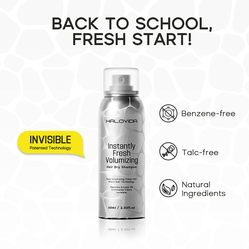 Shampoing sec Halovida Hair - Format voyage