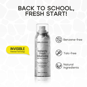 Shampoing sec Halovida Hair - Format voyage