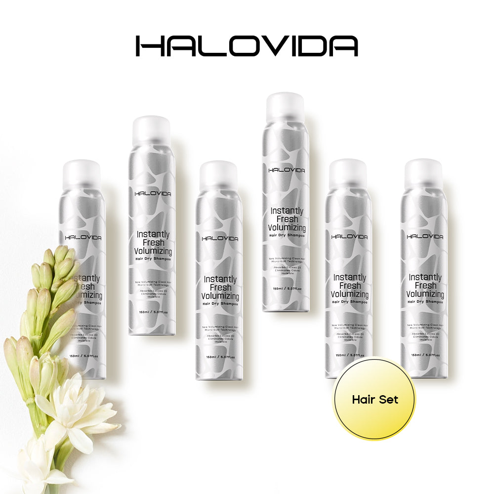 Premium Bulk Hair Dry Shampoo for Seasonal Stock-up - Halovida