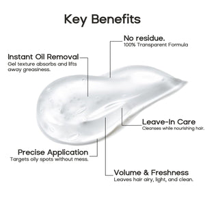 Leave-in Dry Shampoo Gel - Halovida