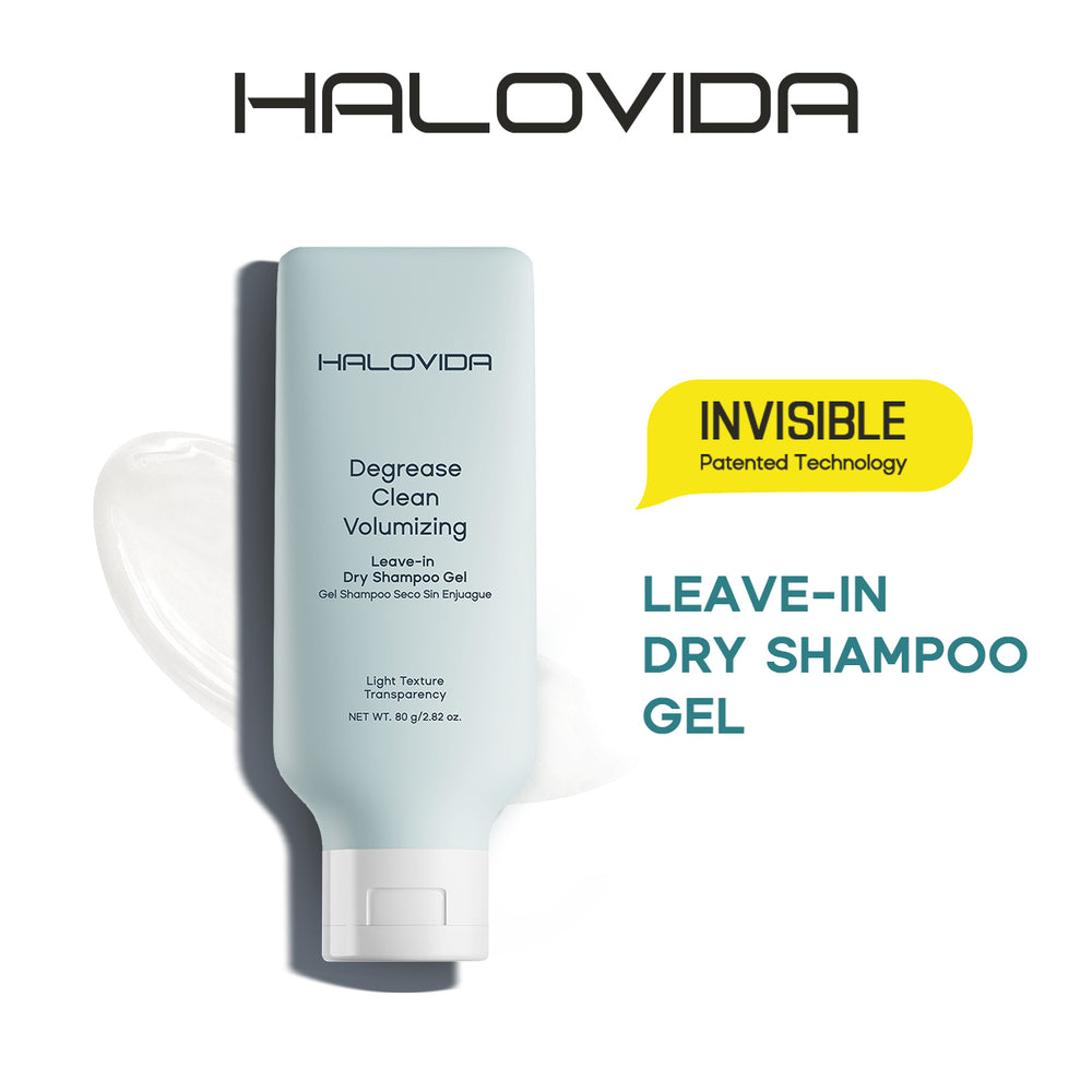 Leave-in Dry Shampoo Gel - Halovida