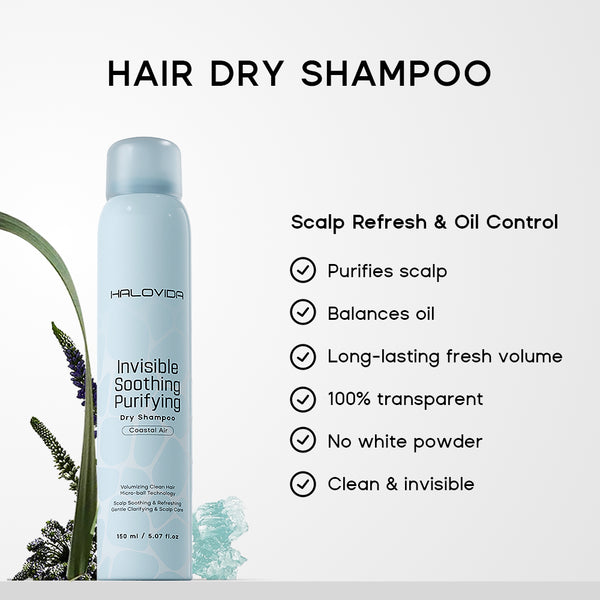 Halovida Hair Dry Shampoo 2.0 - Coastal Air - Halovida