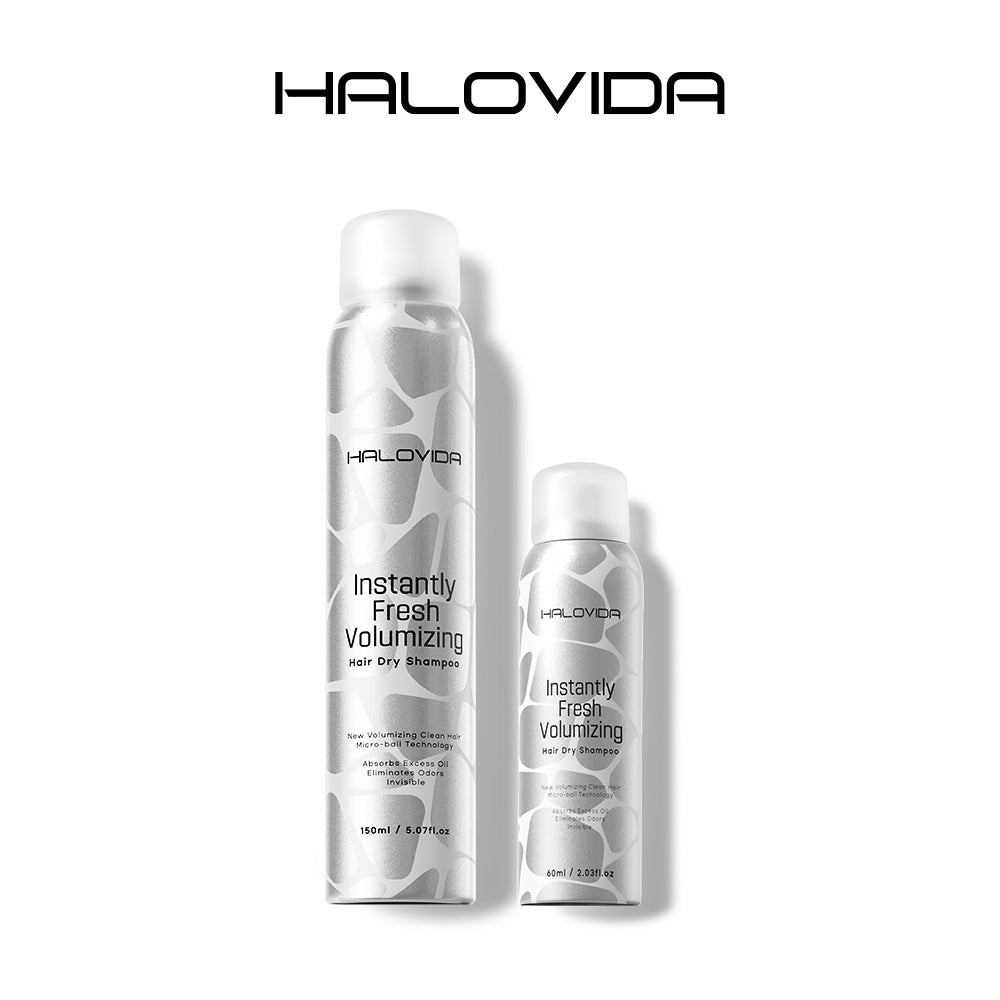 Halovida Dry Shampoo Full Size + Travel - Halovida