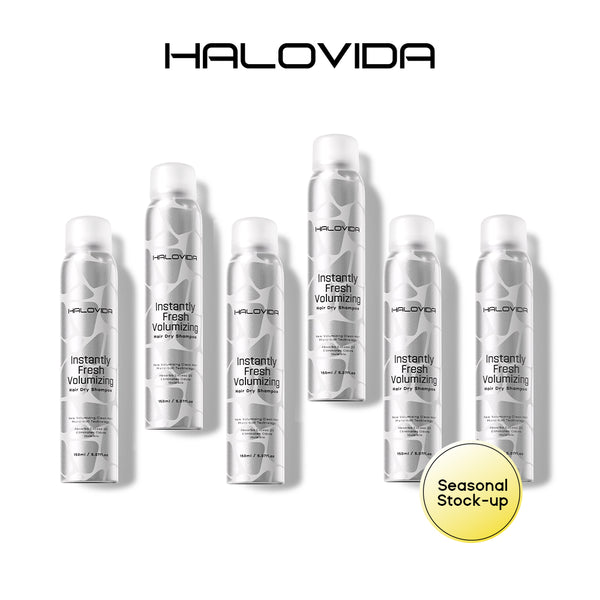 Premium Bulk Hair Dry Shampoo for Seasonal Stock-up - Halovida