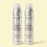 Halovida Dry Shampoo Volumizing Spray Two-Bottle Product Display